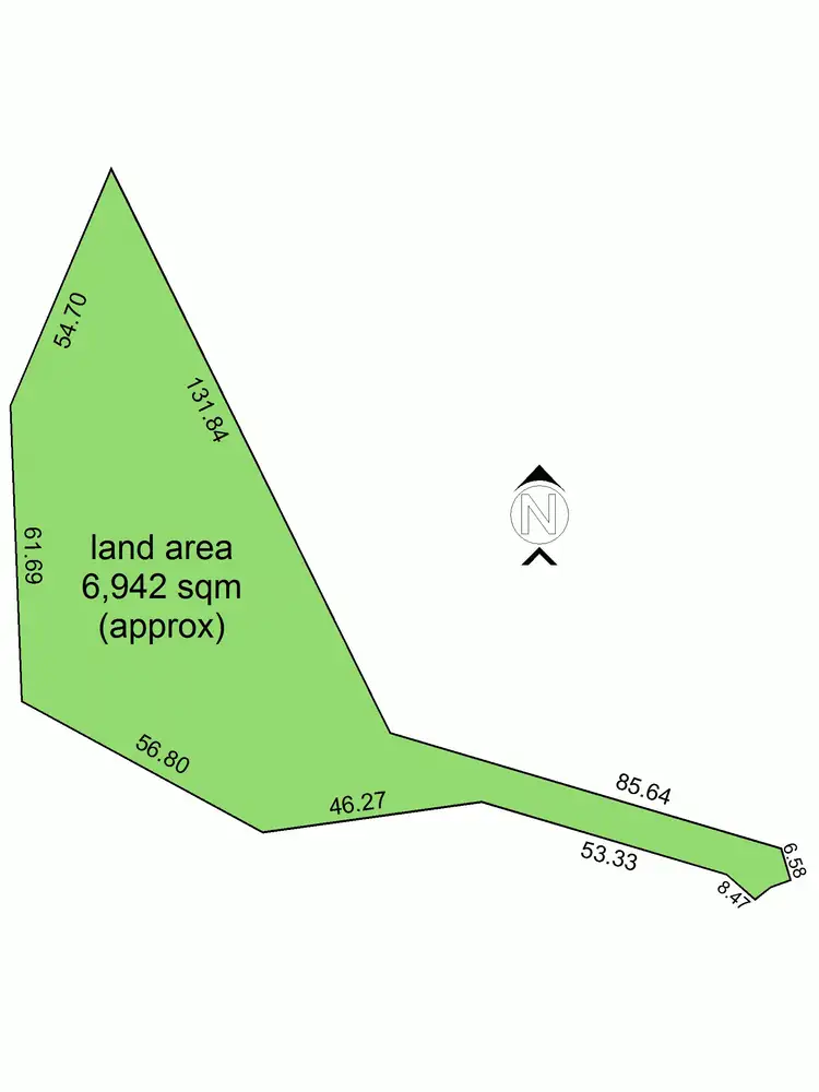 Floorplan of Homely land listing, Address available on request