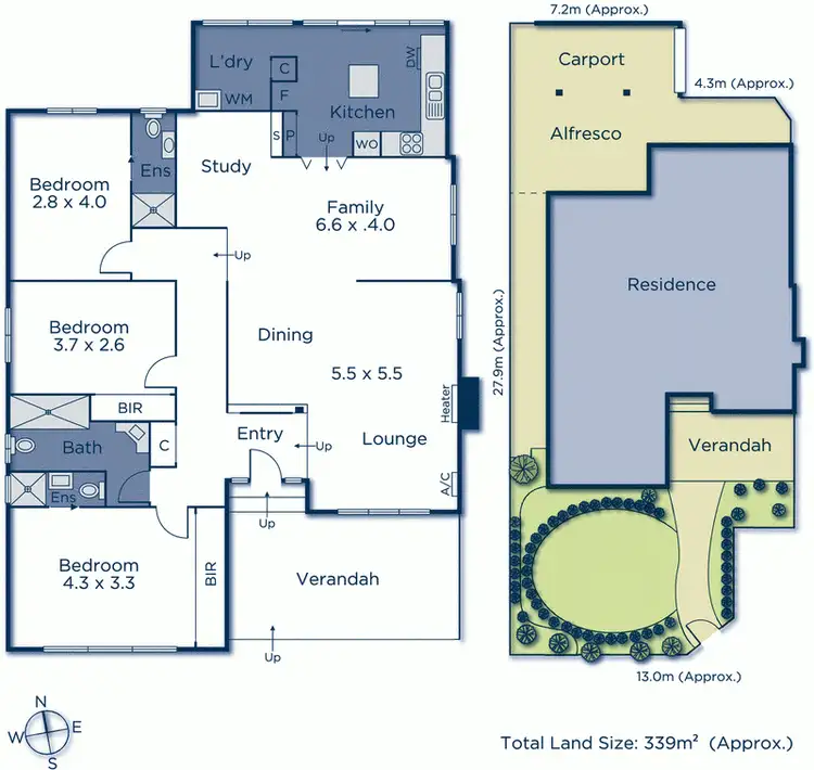 Floorplan of Homely unit listing, 1/13 Huxtable Street, Mount Waverley VIC 3149