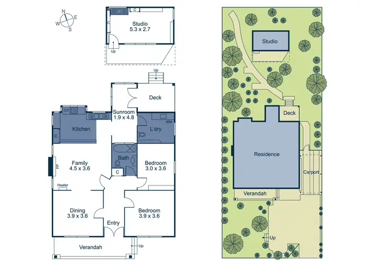 Floorplan of Homely house listing, 11 Combarton Street, Box Hill VIC 3128