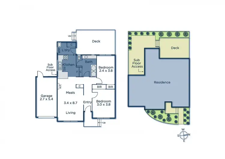 Floorplan of Homely unit listing, 4/40 Durham Road, Surrey Hills VIC 3127