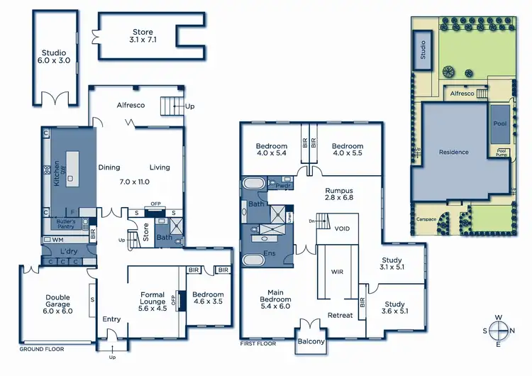 Floorplan of Homely house listing, 24 Wharton Street, Surrey Hills VIC 3127