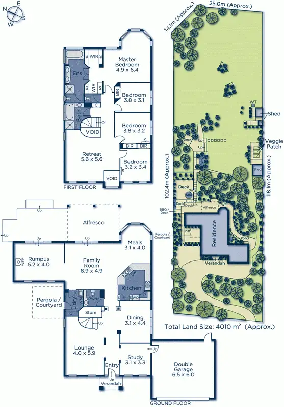 Floorplan of Homely house listing, 18 Limassol Court, Donvale VIC 3111