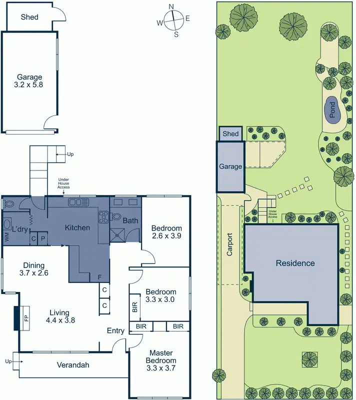 Floorplan of Homely house listing, 217 Springfield Road, Blackburn North VIC 3130
