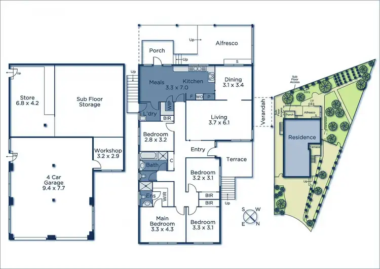 Floorplan of Homely house listing, 5 Anton Court, Doncaster VIC 3108