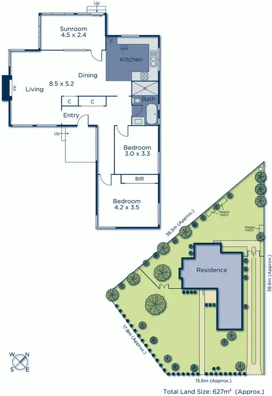 Floorplan of Homely house listing, 47 Rosstrevor Crescent, Mitcham VIC 3132