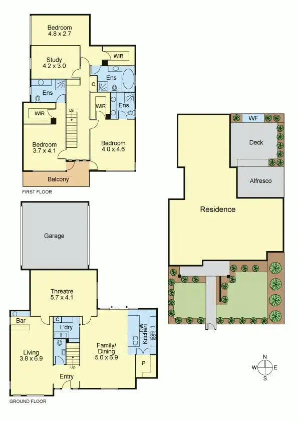 Floorplan of Homely house listing, 1/3 Stornoway Road, Camberwell VIC 3124