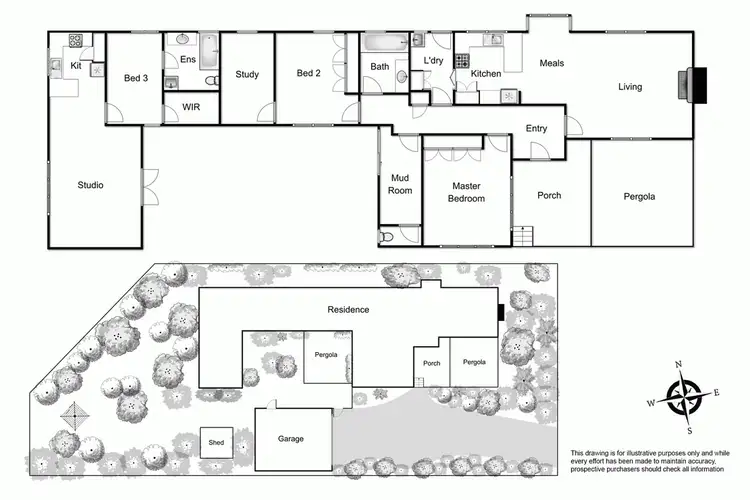 Floorplan of Homely house listing, 35 Pearcedale Road, Pearcedale VIC 3912