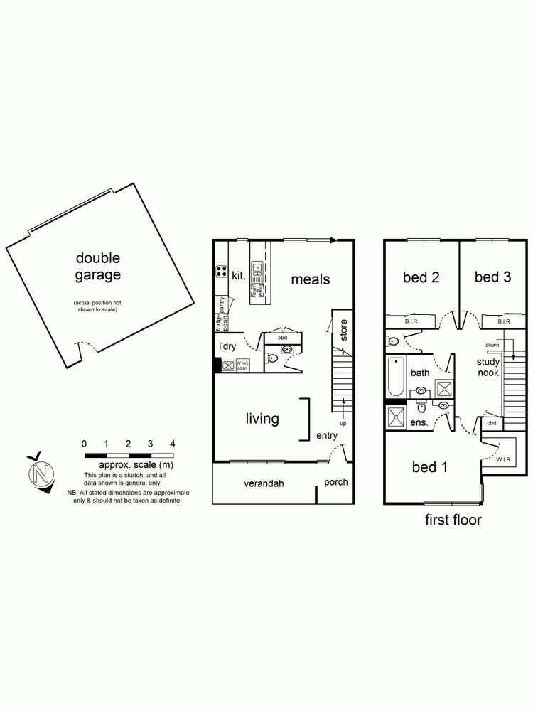 Floorplan of Homely townhouse listing, Address available on request