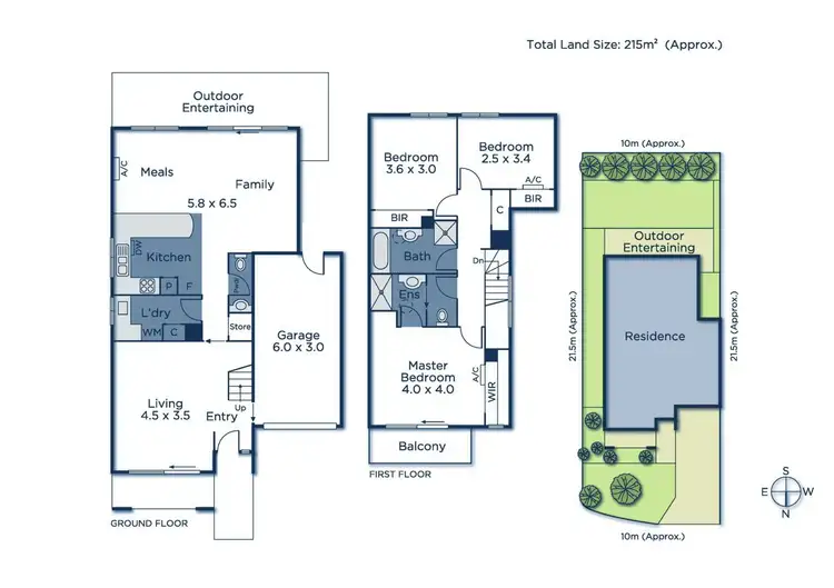 Floorplan of Homely townhouse listing, 2 Parkway Lane, Mitcham VIC 3132