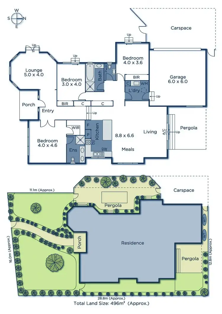 Floorplan of Homely house listing, 1/185 Central Road, Nunawading VIC 3131
