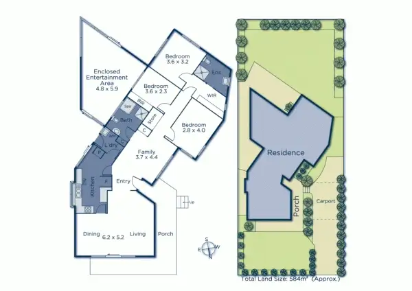 Floorplan of Homely house listing, 18 Hibiscus Road, Blackburn North VIC 3130