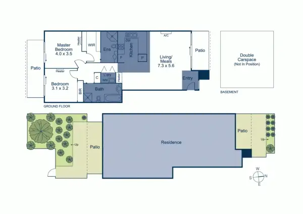 Floorplan of Homely apartment listing, 14/781 Whitehorse Road, Mont Albert VIC 3127