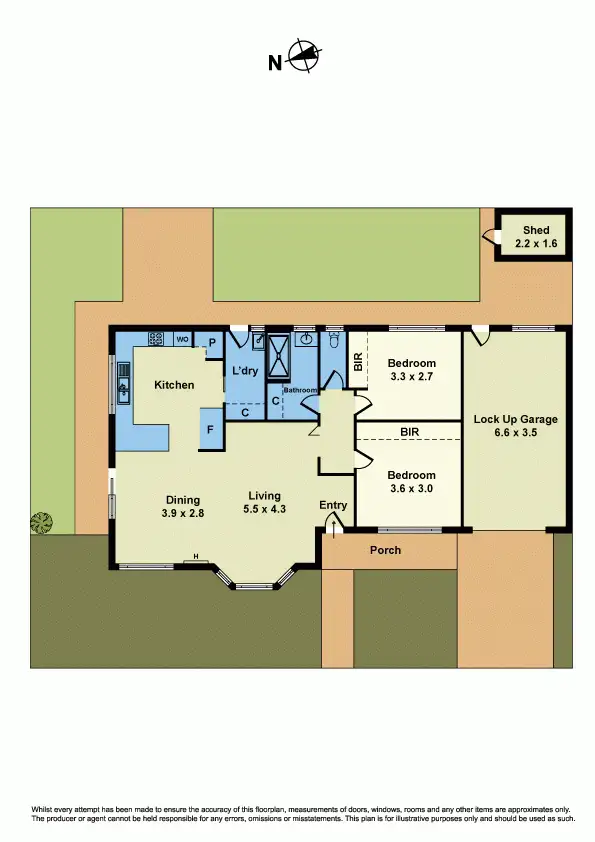 Floorplan of Homely house listing, 20B Mulga Street, Altona VIC 3018
