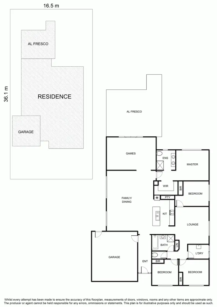 Floorplan of Homely house listing, 11 Blue Peppermint Court, Lyndhurst VIC 3975