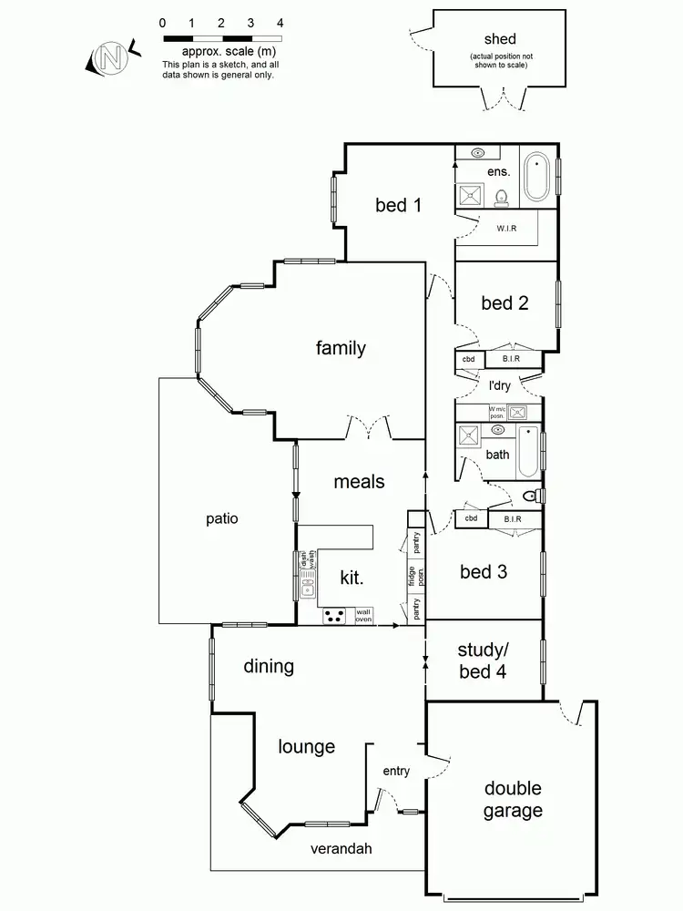 Floorplan of Homely house listing, Address available on request