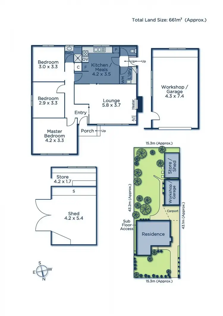 Floorplan of Homely house listing, 3 Karen Street, Box Hill North VIC 3129