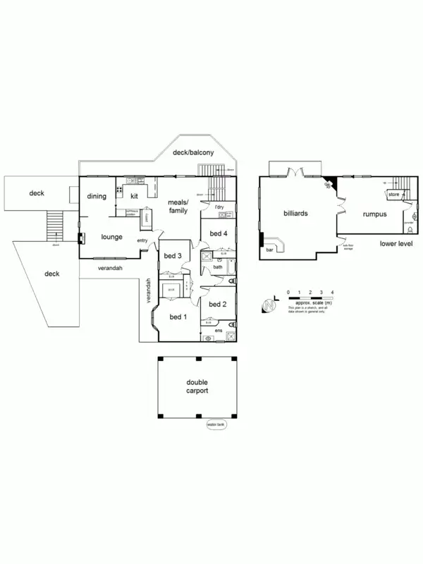Floorplan of Homely house listing, 24 Tanbridge Way, Warranwood VIC 3134