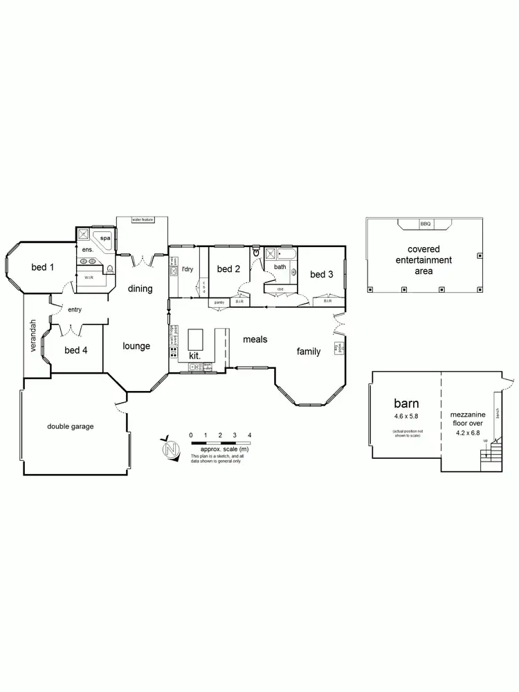 Floorplan of Homely house listing, Address available on request