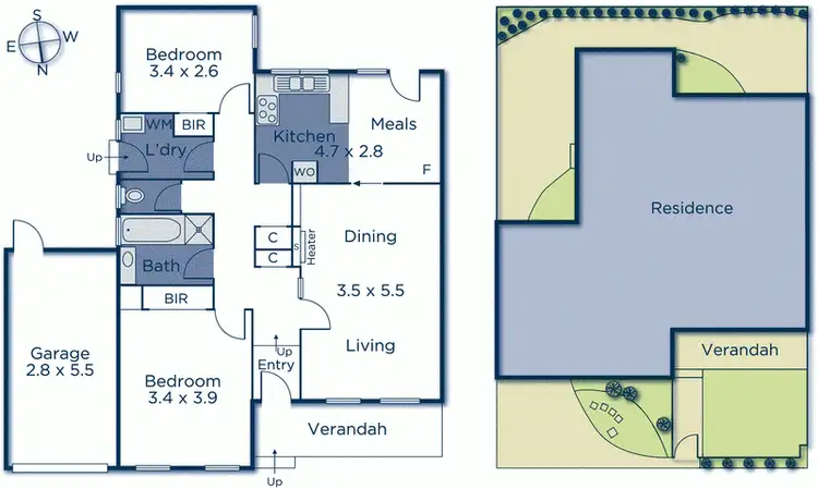 Floorplan of Homely unit listing, 2/11 Mangan Street, Balwyn VIC 3103