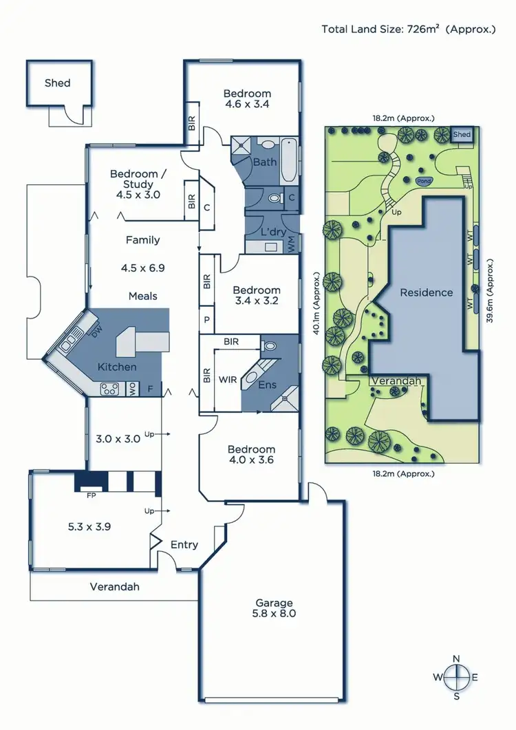 Floorplan of Homely house listing, 16 Wattleview Rise, Scoresby VIC 3179