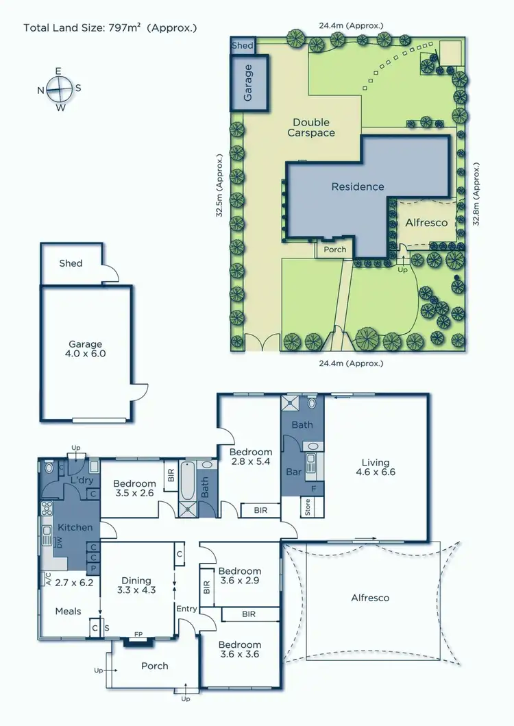 Floorplan of Homely house listing, 1 Diana Drive, Blackburn North VIC 3130
