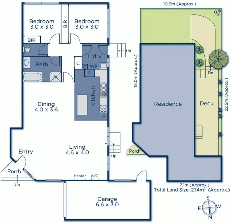 Floorplan of Homely unit listing, 2/24 Jolimont Road, Forest Hill VIC 3131