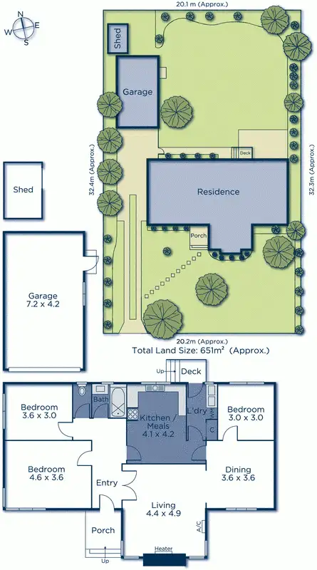 Floorplan of Homely house listing, 11 Tara Avenue, Blackburn VIC 3130