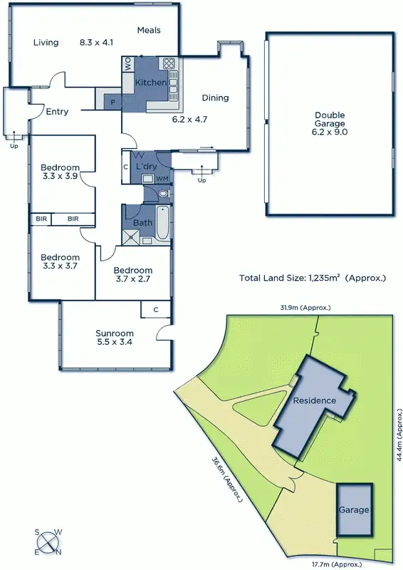 Floorplan of Homely house listing, 2 Dana Court, Mulgrave VIC 3170