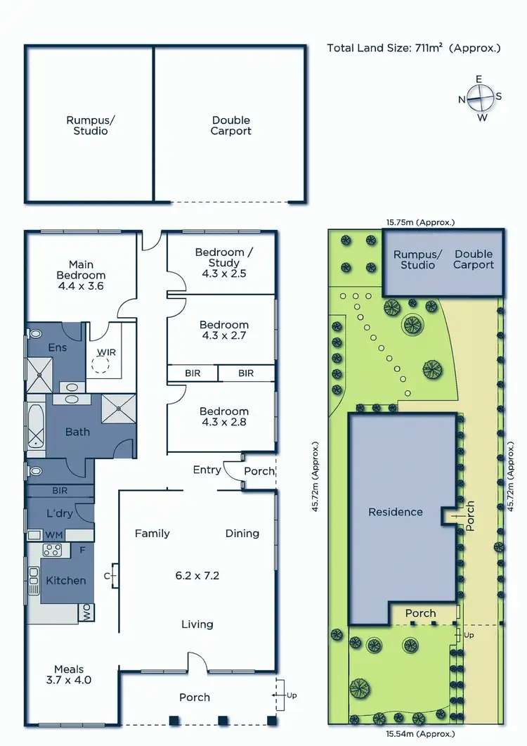 Floorplan of Homely house listing, 54 Watts Street, Box Hill VIC 3128