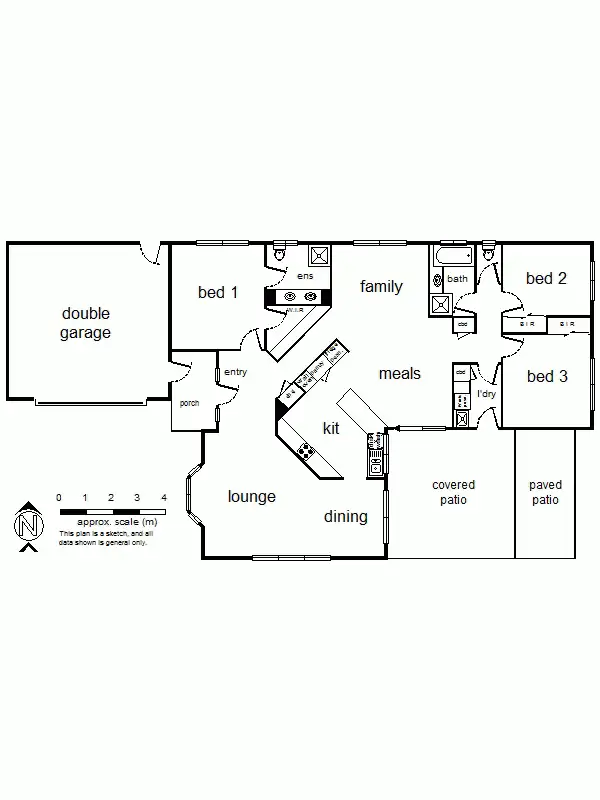 Floorplan of Homely house listing, Address available on request