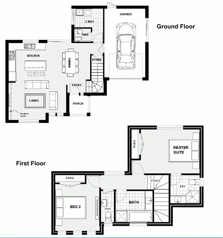 Floorplan of Homely townhouse listing, 3/14 Kelsby Road, Reservoir VIC 3073