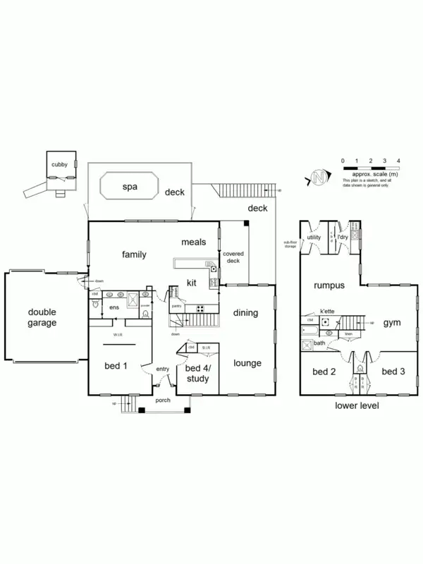 Floorplan of Homely house listing, 5 Forest Walk, Ringwood North VIC 3134