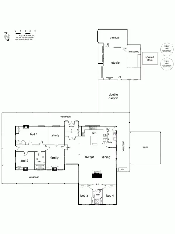 Floorplan of Homely house listing, 5 Taylors Road, Croydon VIC 3136