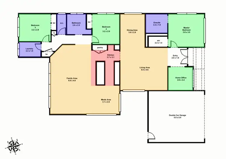 Floorplan of Homely house listing, 11 Samoth Court, Miners Rest VIC 3352