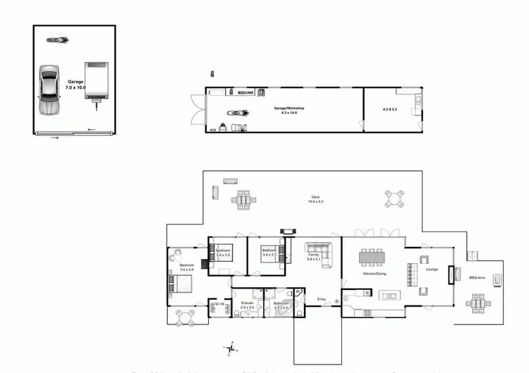 Floorplan of Homely house listing, 283 John Lees Drive, Dilston TAS 7252