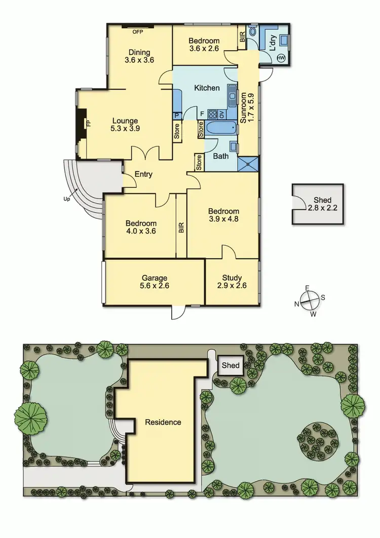 Floorplan of Homely house listing, 808 Riversdale Road, Camberwell VIC 3124
