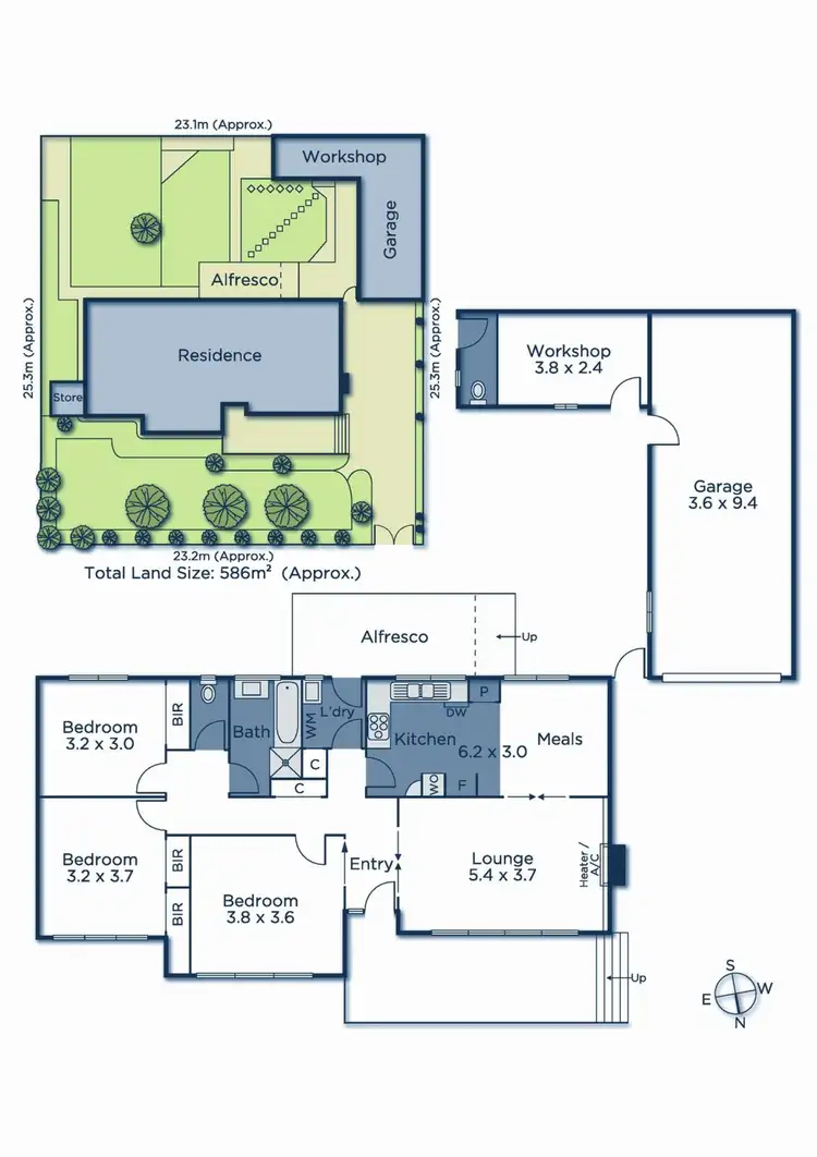 Floorplan of Homely house listing, 26 Mall Court, Blackburn North VIC 3130