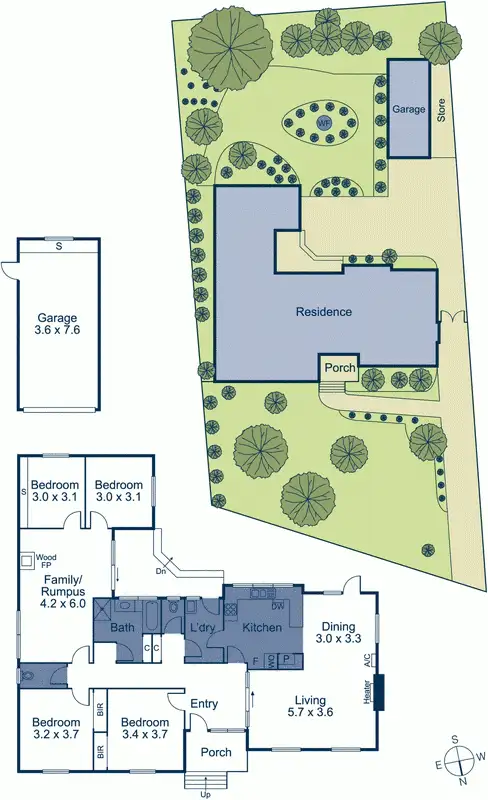 Floorplan of Homely house listing, 86 Lake Road, Blackburn VIC 3130