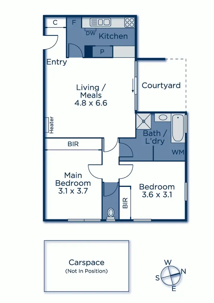 Floorplan of Homely apartment listing, 10/11 Grandview Grove, Hawthorn East VIC 3123