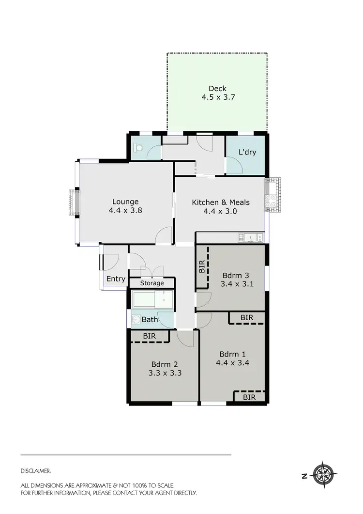 Floorplan of Homely house listing, 1 Lovenear Grove, Ballarat East VIC 3350