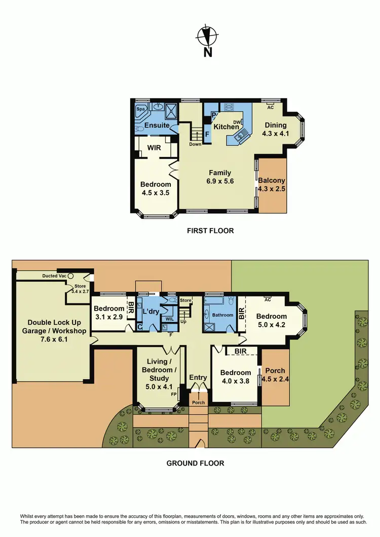 Floorplan of Homely house listing, 34 Paas Place, Williamstown VIC 3016