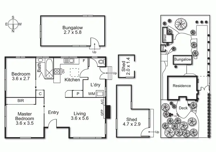 Floorplan of Homely house listing, 41 Dougharty Road, Heidelberg Heights VIC 3081