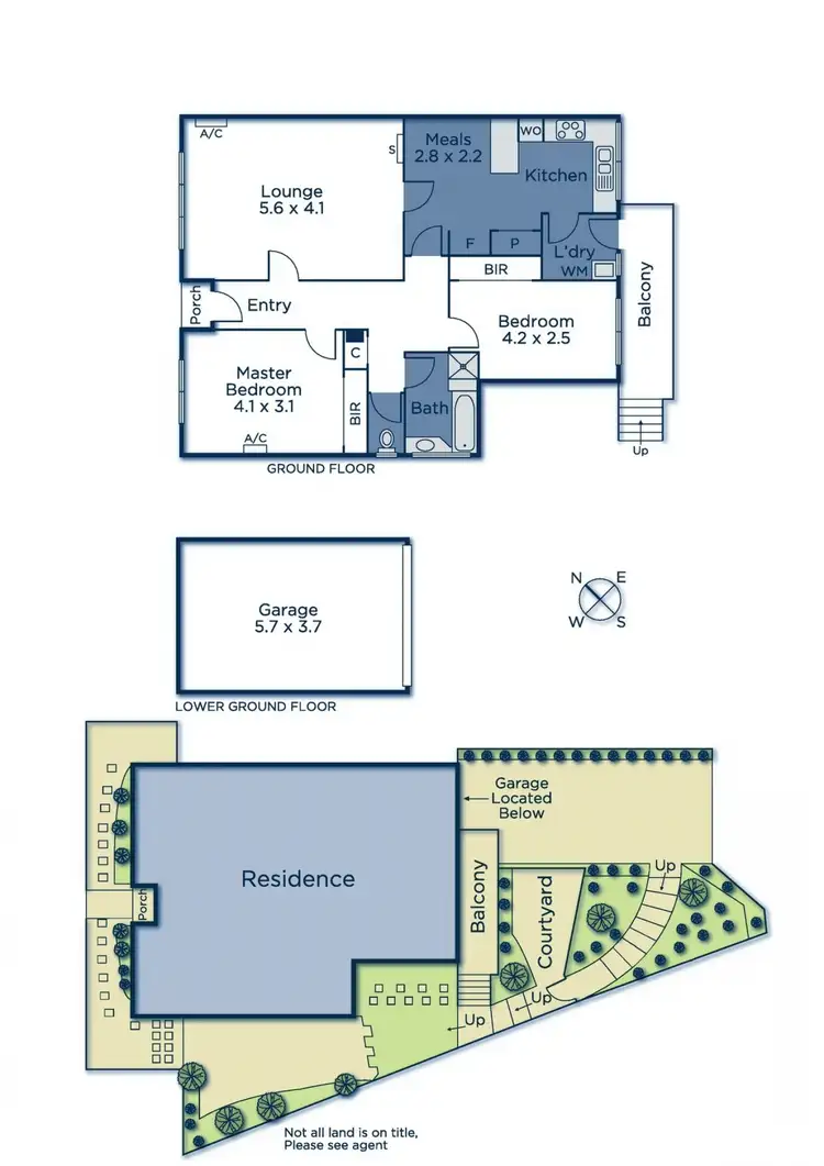 Floorplan of Homely unit listing, 4/36 Queens Parade, Ashwood VIC 3147
