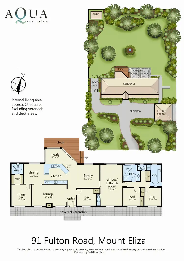 Floorplan of Homely house listing, 91 Fulton Road, Mount Eliza VIC 3930