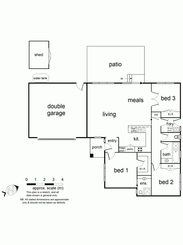 Floorplan of Homely house listing, Address available on request