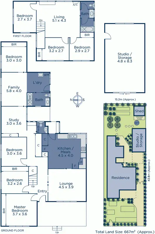 Floorplan of Homely house listing, 17 Mountain View Road, Nunawading VIC 3131