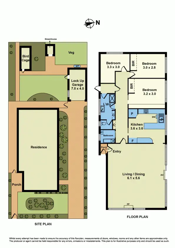 Floorplan of Homely house listing, 64 Saltley Street, South Kingsville VIC 3015