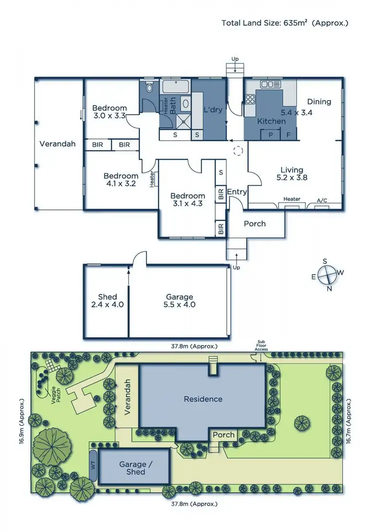 Floorplan of Homely house listing, 8 Nash Road, Box Hill South VIC 3128