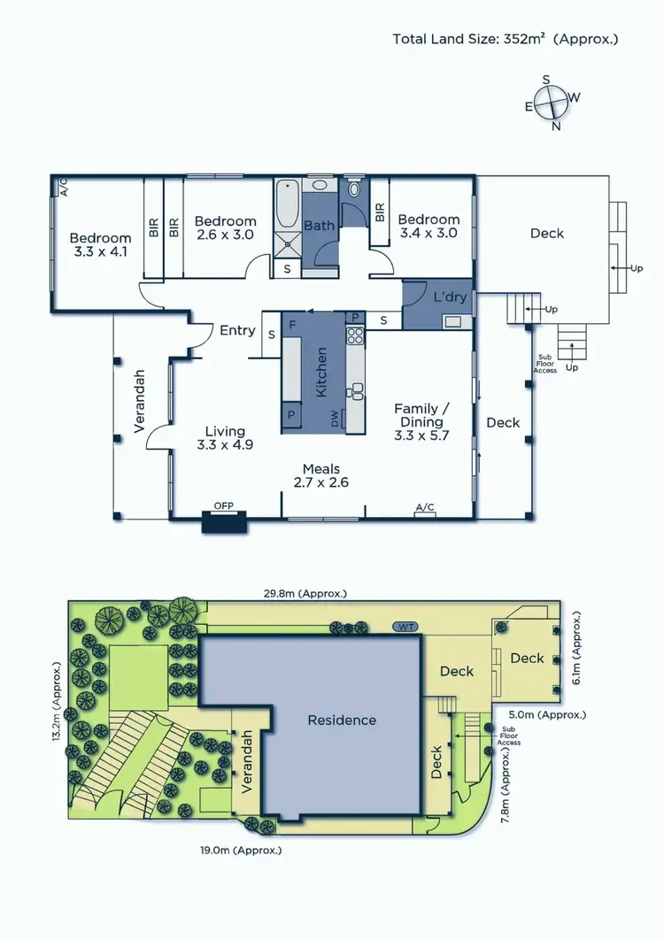 Floorplan of Homely unit listing, 1/7 Meryl Street, Doncaster East VIC 3109