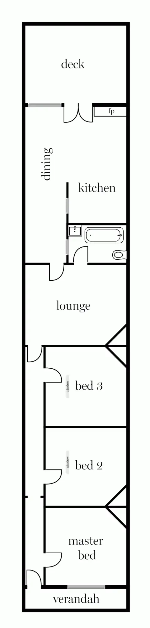 Floorplan of Homely house listing, 213 Dawson Street South, Ballarat Central VIC 3350